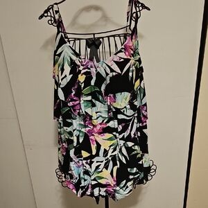 Floral Bathing Suit Taniki